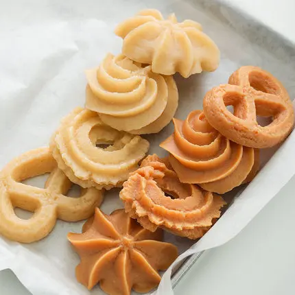 Food Snacks Pictures - Handmade DIY Baking Mold Danish Cookie