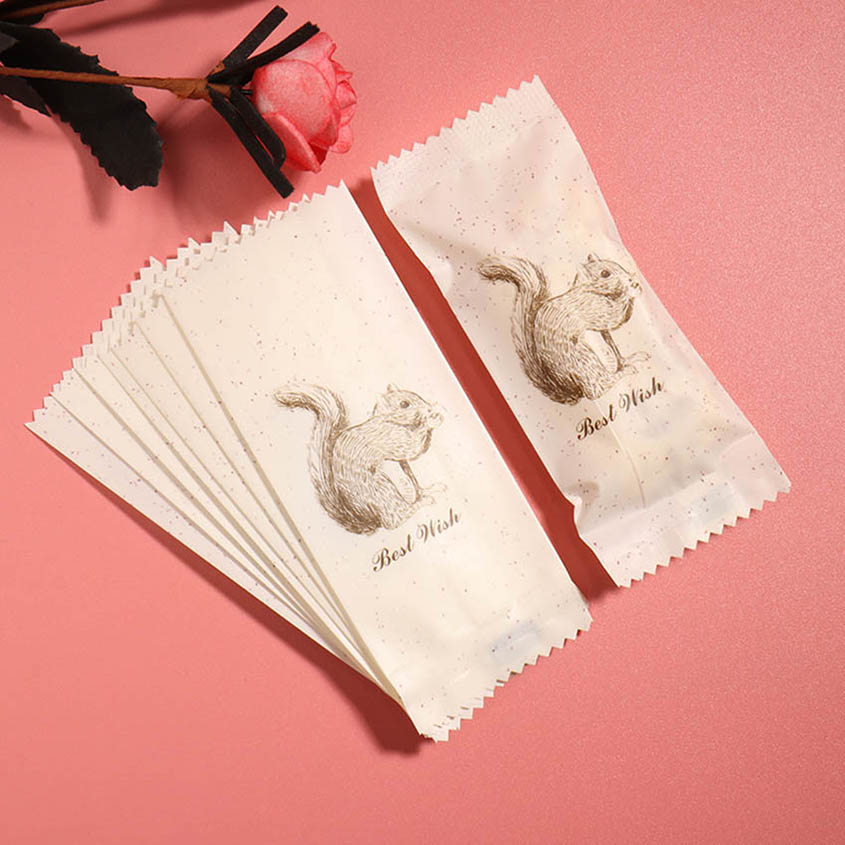 Homemade Food Snacks - 100pcs/lot Cartoon Squirrel Decor Nougat Gift