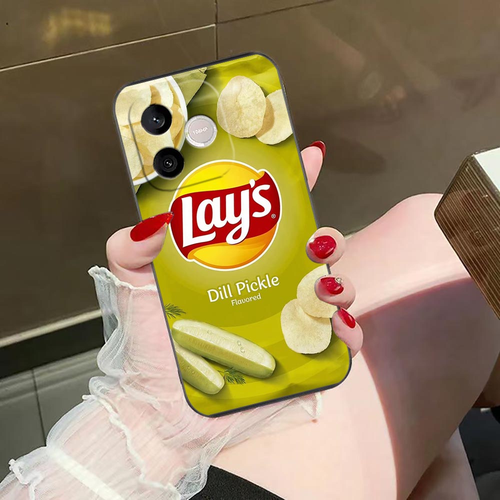 Food Snacks Quotes - Snack Food Potato L-Lay'S Phone Case