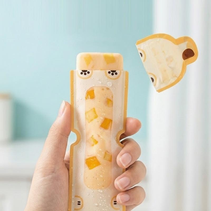 Homemade Food Snacks - 20 Pcs Cute Cartoon DIY Ice
