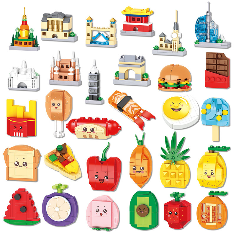 Food And Snacks Ideas - 10in1 Cute Architectural Street View Foods