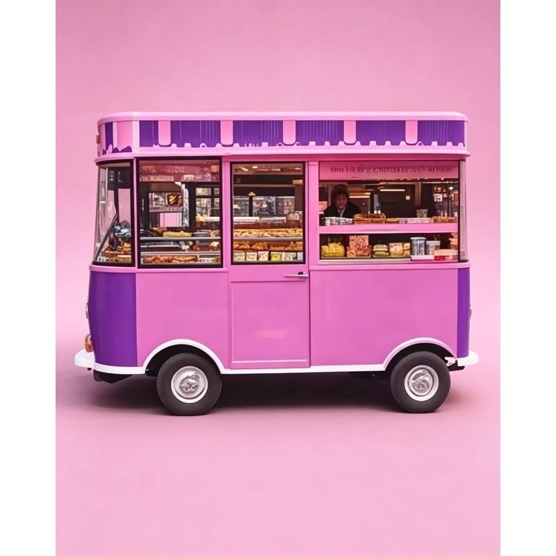 Quality Food Snacks - High Quality Food Truck Trailer Machine