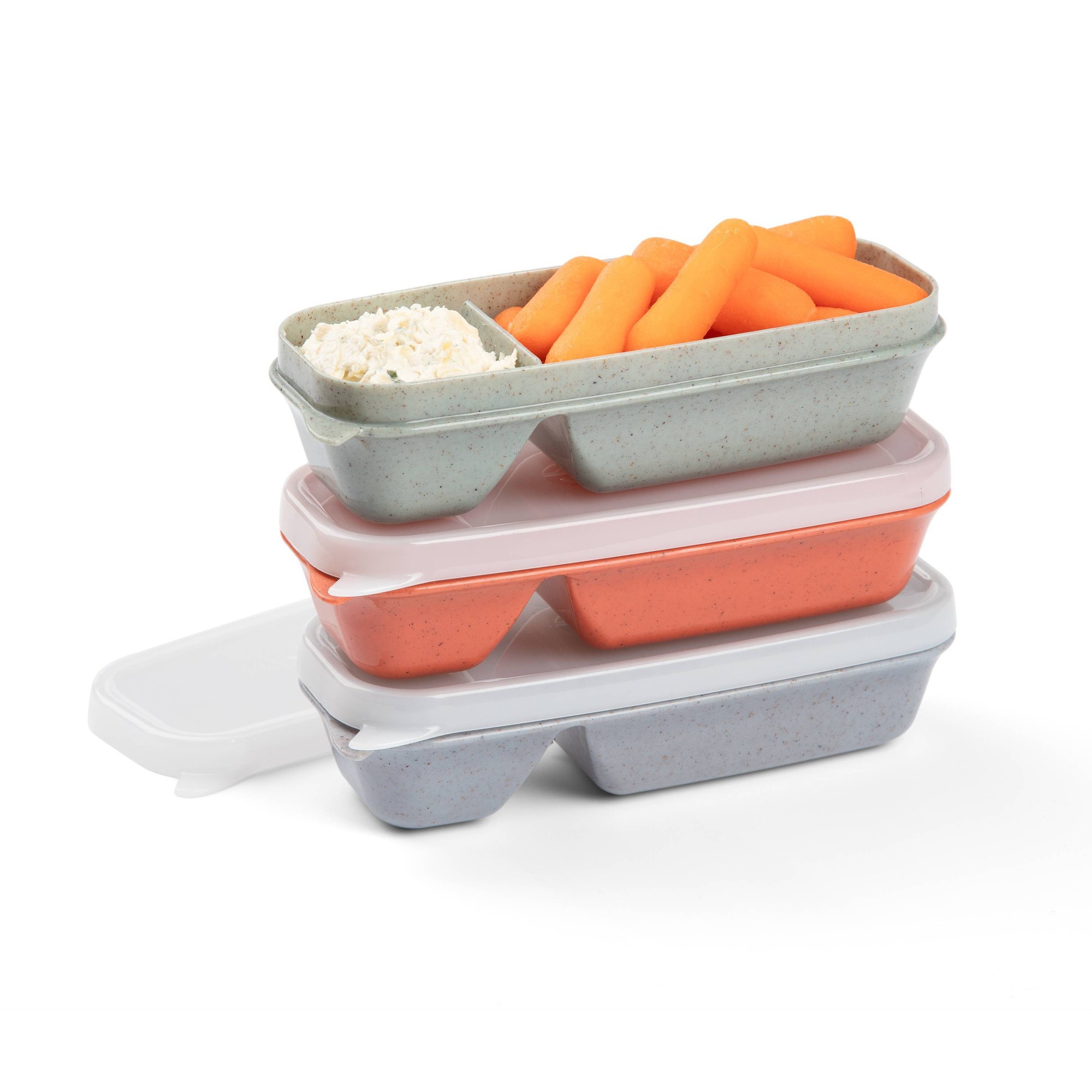 Leakproof Snack And Dip Food S - огляд і ціна Food Prep Snacks