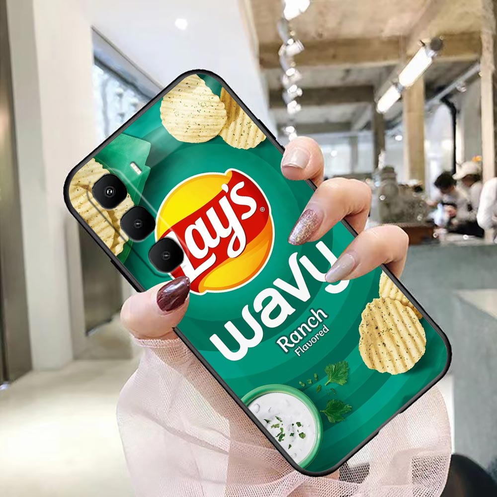 Phone Case For Infinix HOT 70  - огляд і ціна Food Snacks Quotes