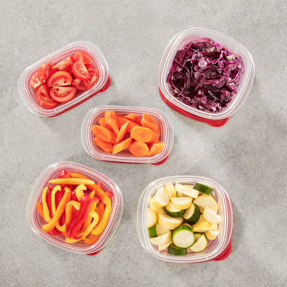 10-Piece Food Storage Containe - огляд і ціна Food Prep Snacks