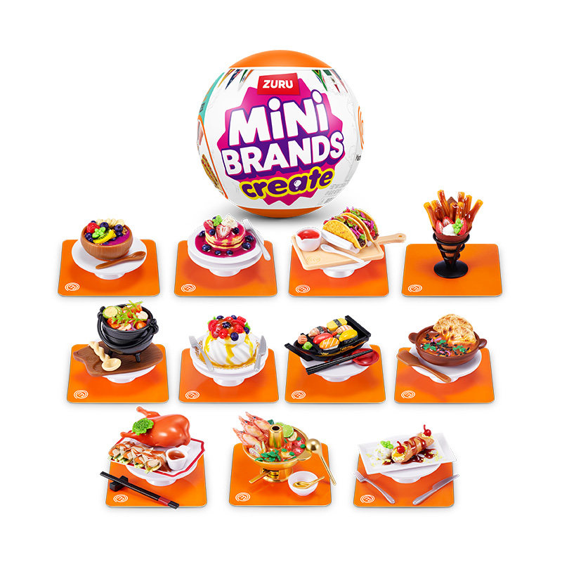 Zuru Mini Brands Create Disney - огляд і ціна Food Snacks To Make