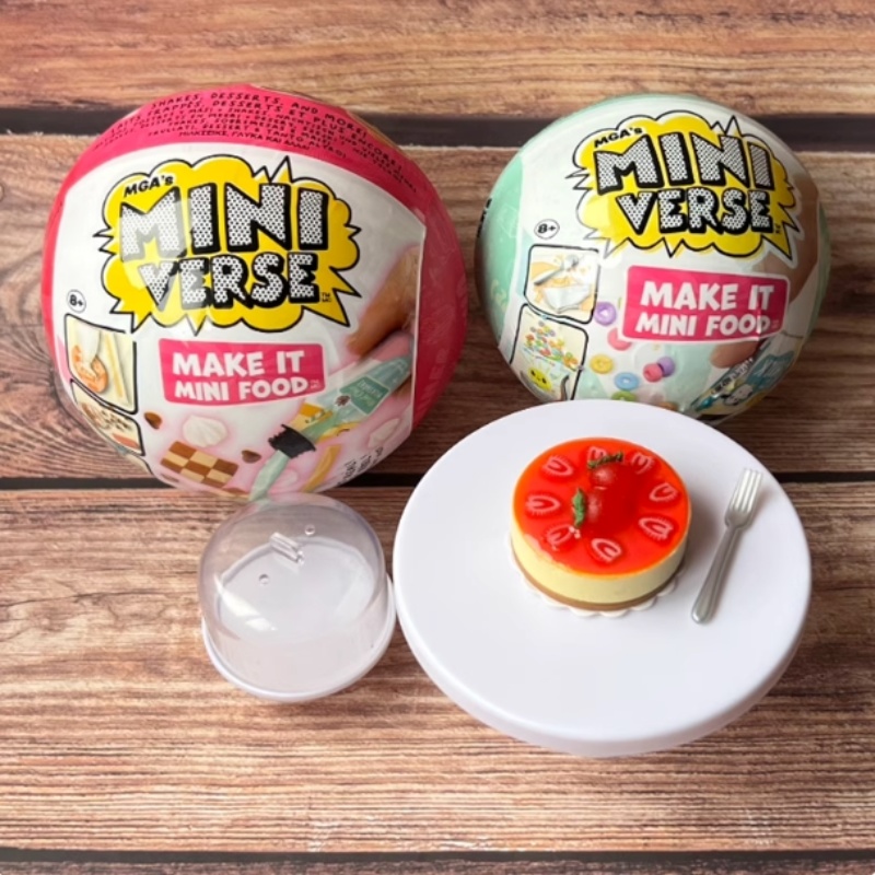 New Stock Miniverse Mini Homem - огляд і ціна Homemade Food Snacks