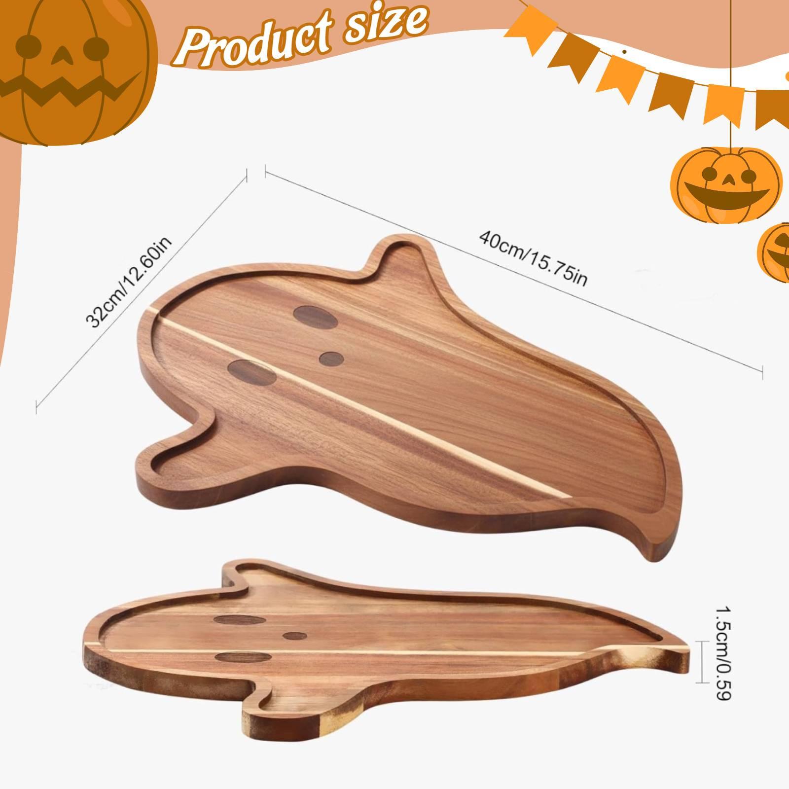 Serving Tray Cheese Board Wood - огляд і ціна Food Prep Snacks