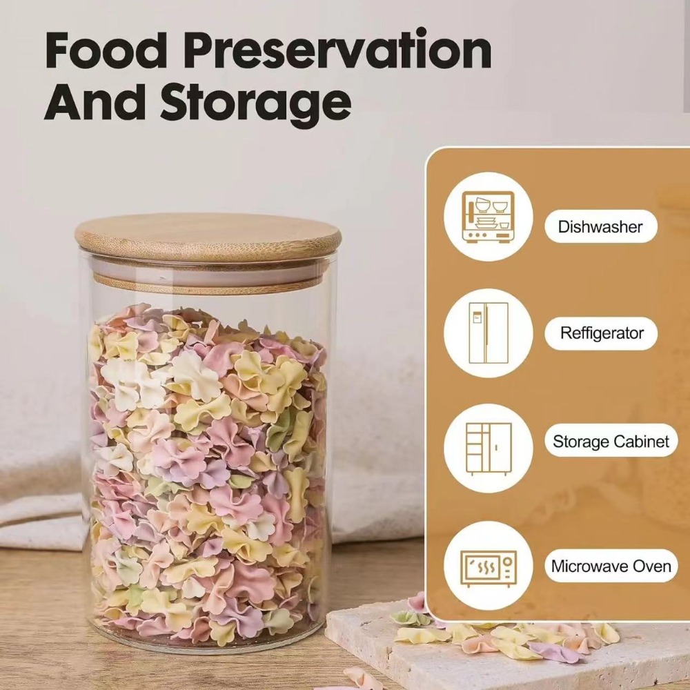 Glass Food Storage Tank with M - огляд і ціна Homemade Food Snacks