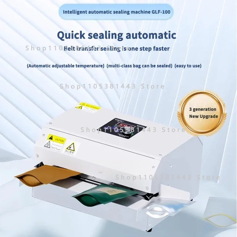 GLF-100 Fully Automatic Sealer - огляд і ціна Quick Food Snacks