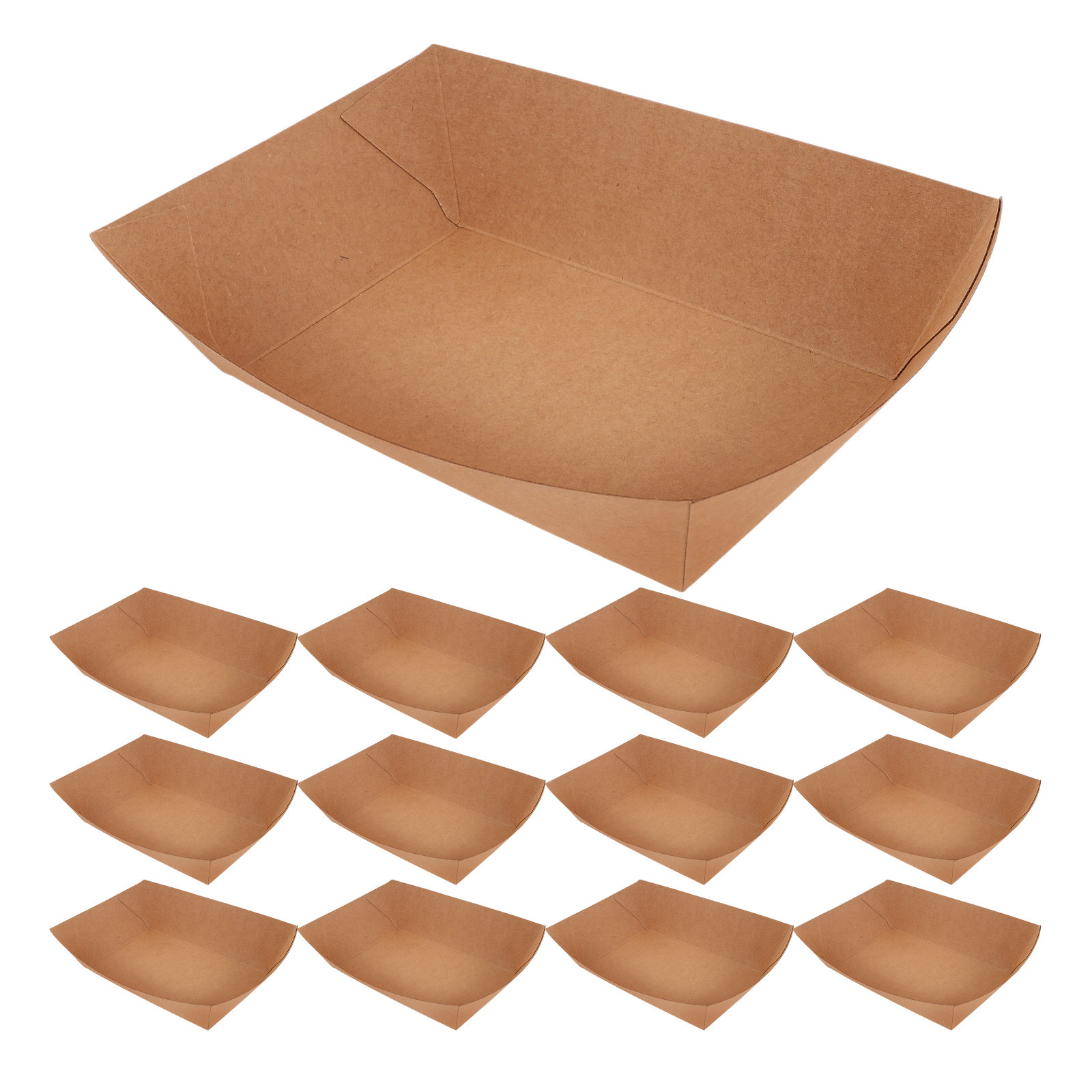 100Pcs Paper Food Tray Hot Dog - огляд і ціна Quick Food Snacks