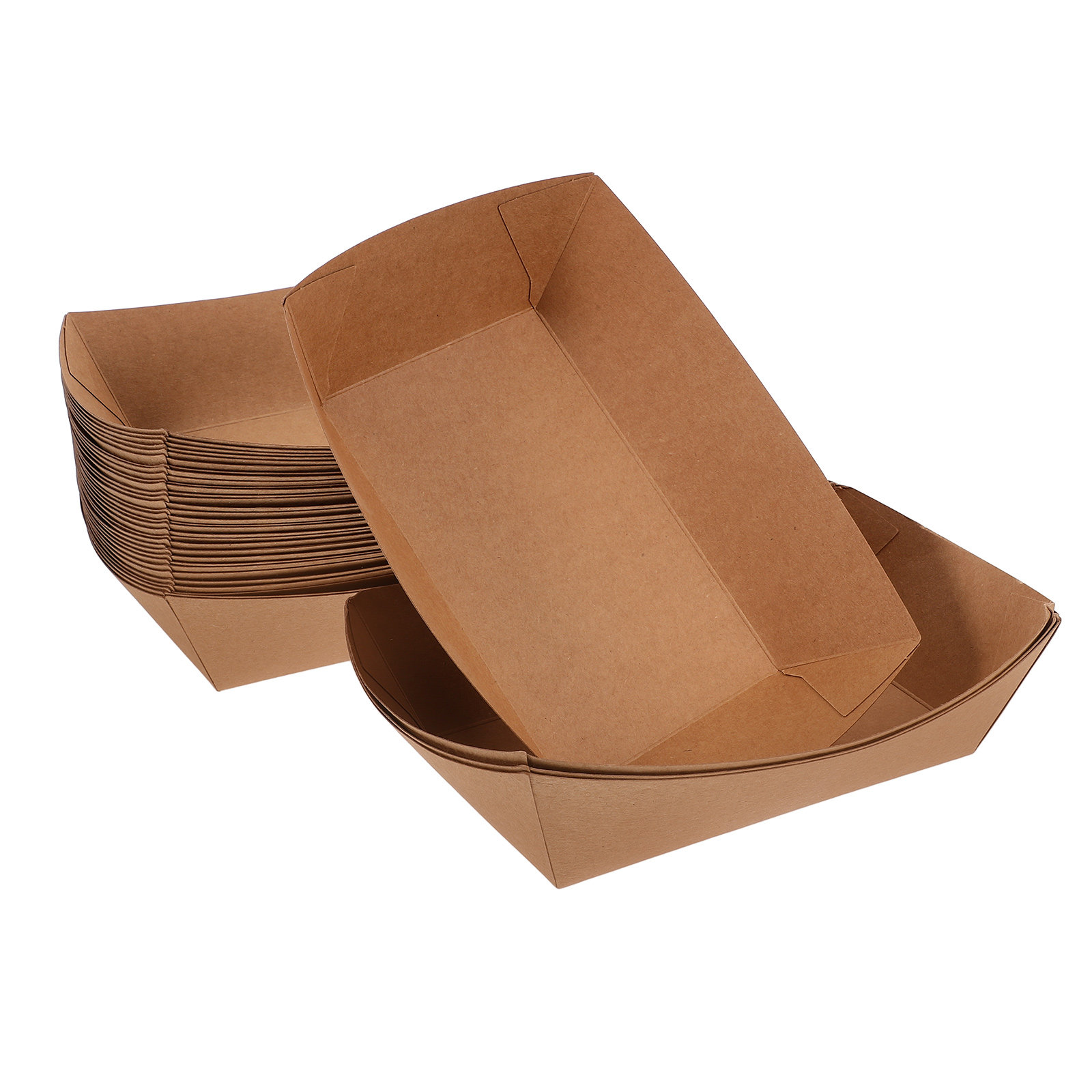 100Pcs Paper Food Tray Hot Dog - огляд і ціна Quick Food Snacks