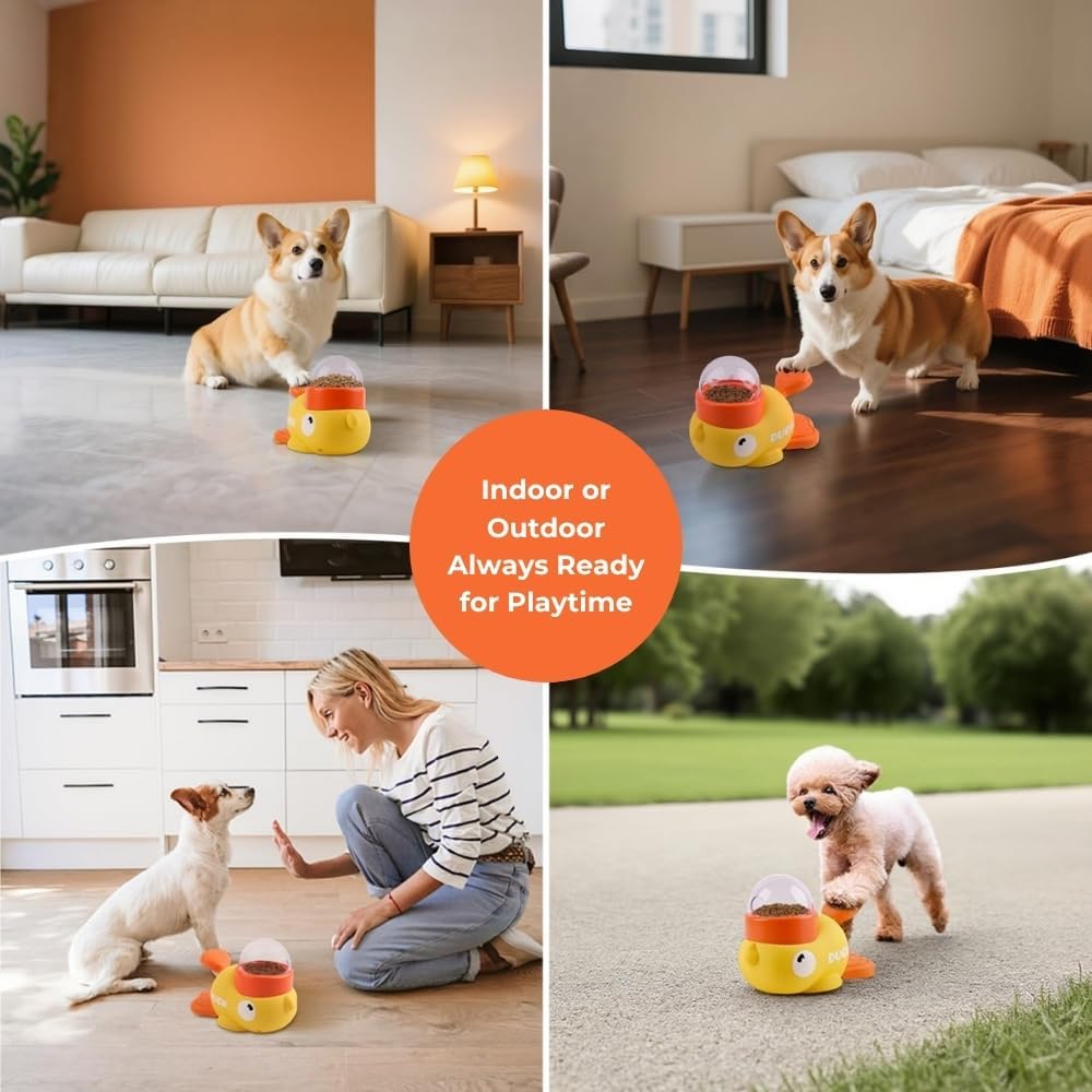 Yellow Duck Pet Snack Dispense - огляд і ціна Yellow Food Snacks