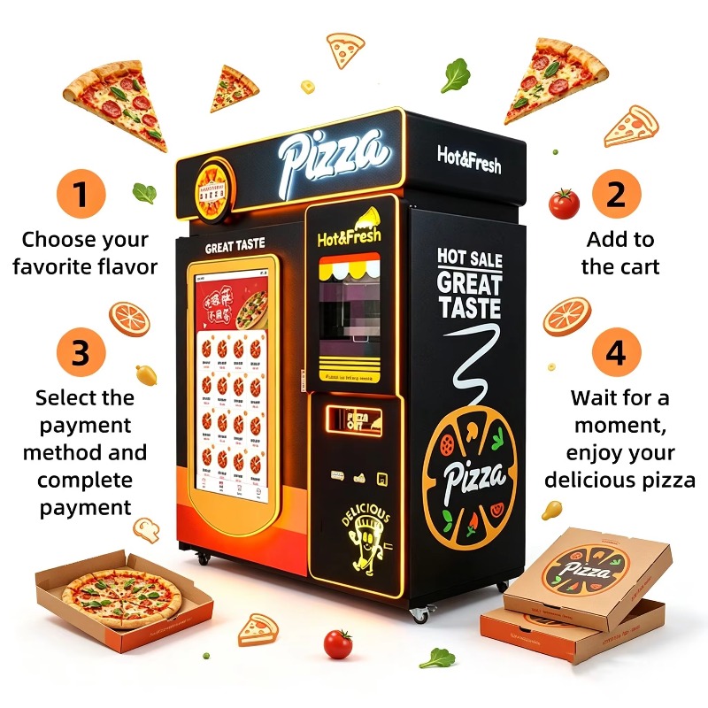Pizza Snack Vending Kiosk Cust - огляд і ціна Quick Food Snacks
