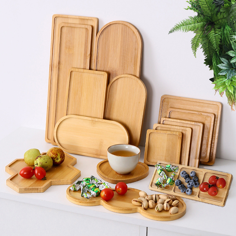Tableware Solid Wood Food Tray - огляд і ціна Food Snacks In Japan