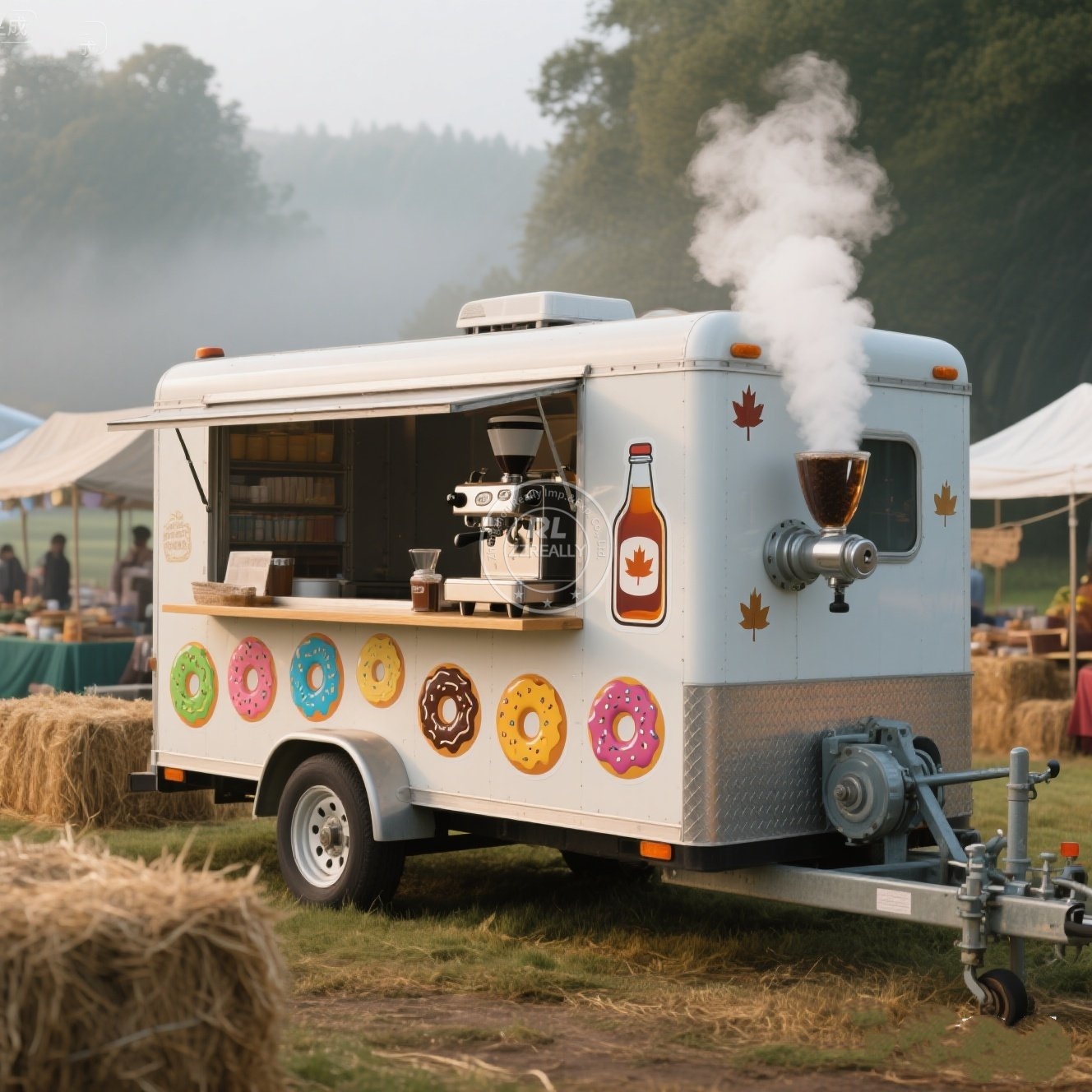 High Quality Food Cart Caravan - огляд і ціна Quality Food Snacks