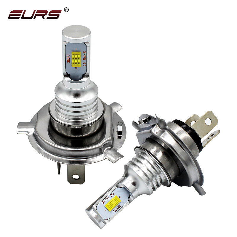 EURS 2PCS H7 Led Fog Light H4  - огляд і ціна Yellow Food Snacks