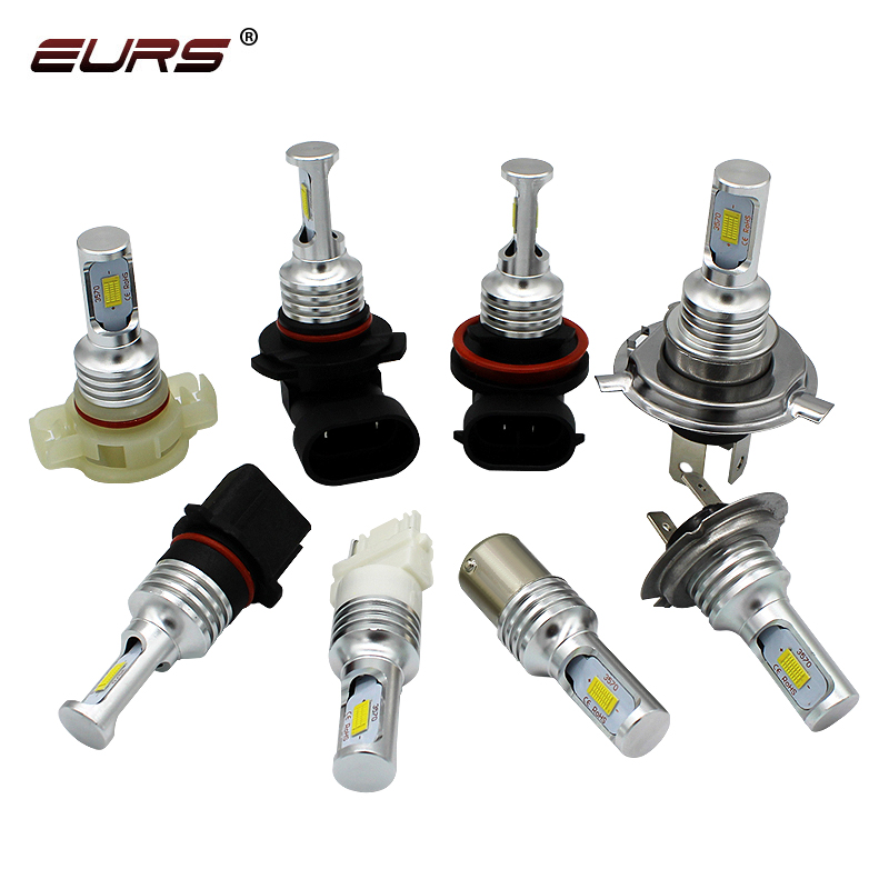 EURS 2PCS H7 Led Fog Light H4  - огляд і ціна Yellow Food Snacks