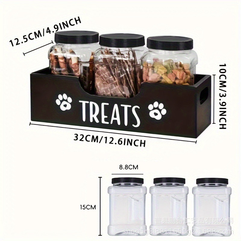 Wooden dog food container stor - огляд і ціна Food Snacks Amazon