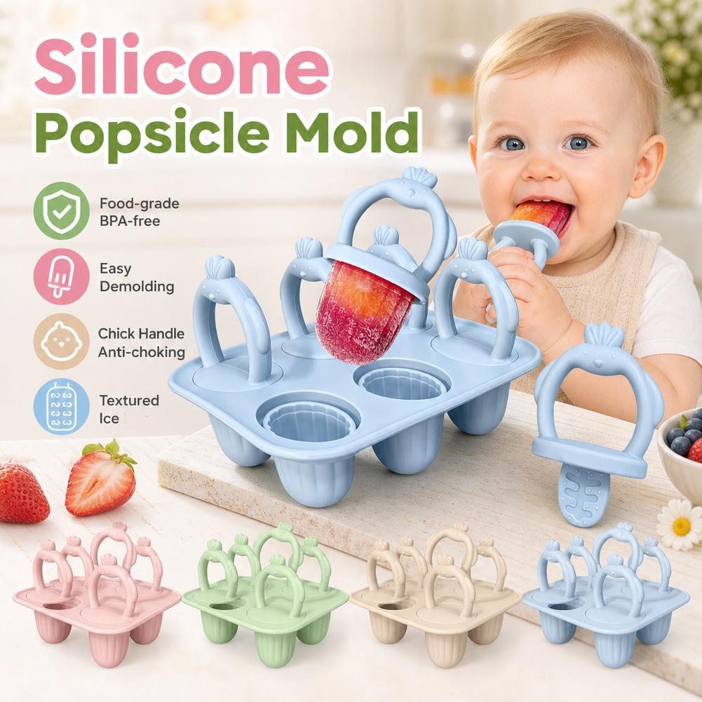 1set Silicone Popsicle Mold Si - огляд і ціна Homemade Food Snacks