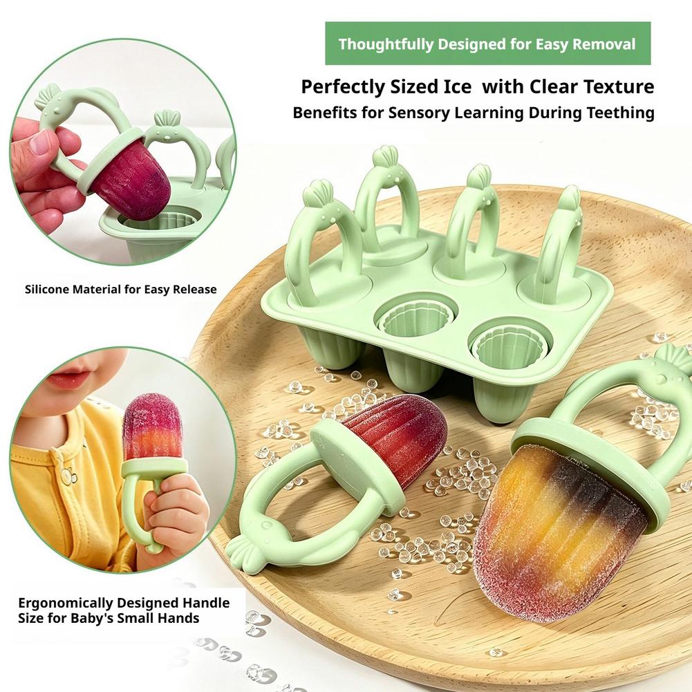 1set Silicone Popsicle Mold Si - огляд і ціна Homemade Food Snacks