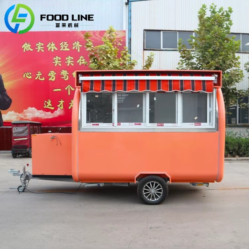 Compact Food Trailer for Stree - огляд і ціна Quick Food Snacks