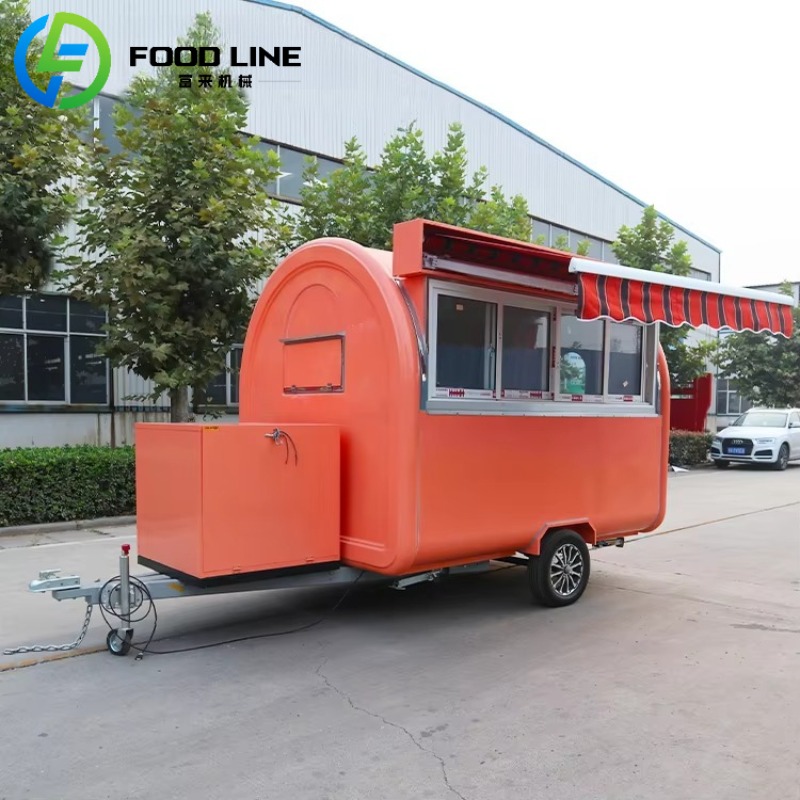 Compact Food Trailer for Stree - огляд і ціна Quick Food Snacks