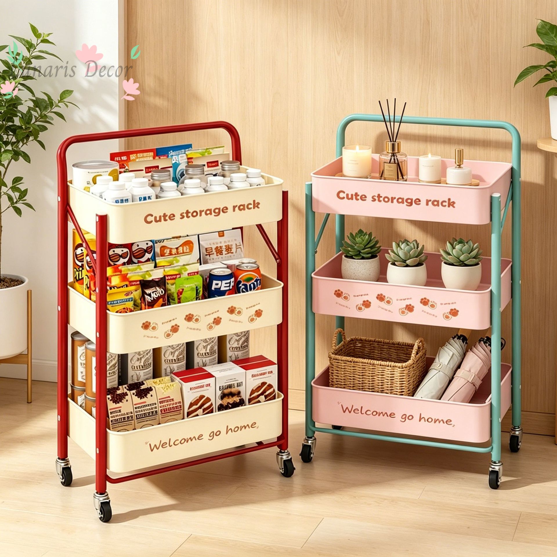 Small cart, snack rack, floor- - огляд і ціна Food Snacks Pictures