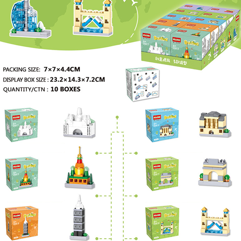 10in1 Cute Architectural Stree - огляд і ціна Food And Snacks Ideas