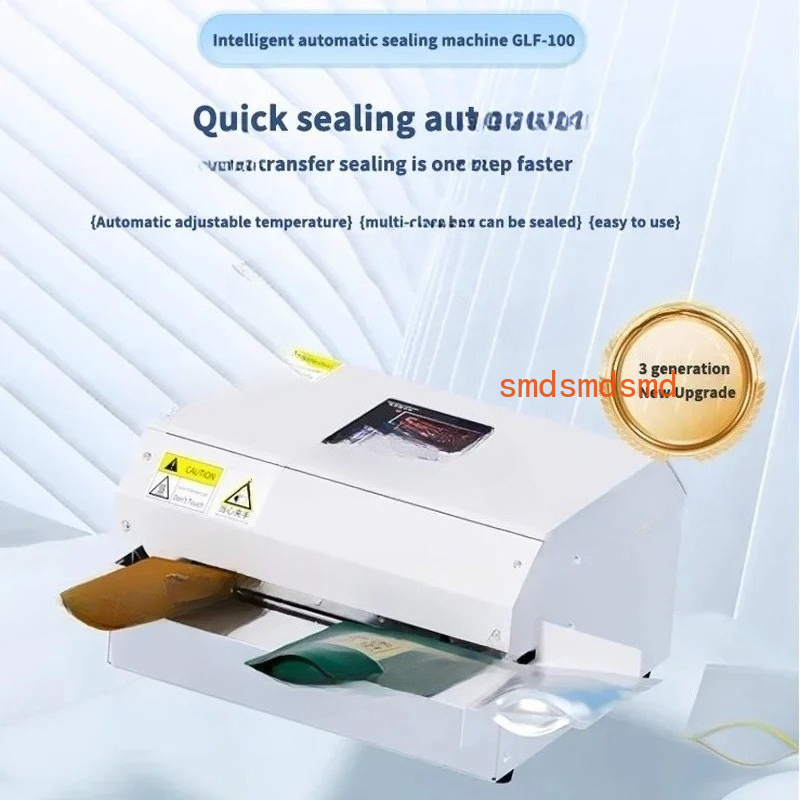 GLF-100 Fully Automatic Sealer - огляд і ціна Quick Food Snacks