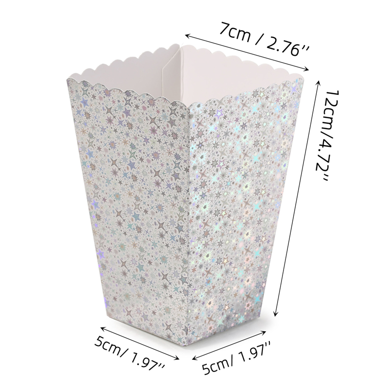50pcs New Popcorn Boxes Corn C - огляд і ціна Food Snacks For Baby Shower