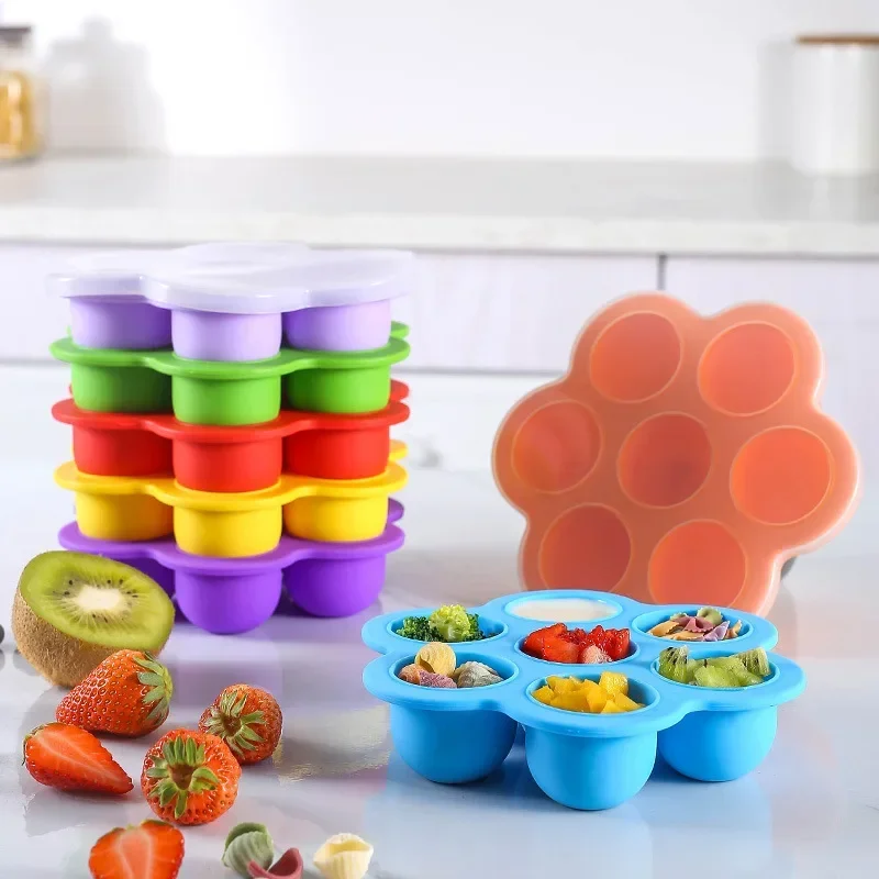Reusable Gel Silicone Molds fo - огляд і ціна Food Snacks For 1 Year Old