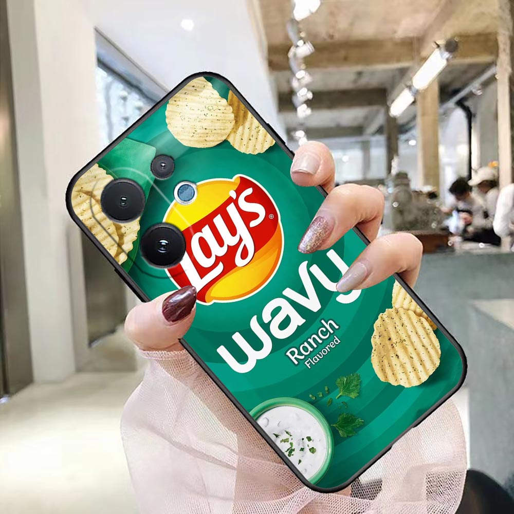Phone Case For VIVO V70 V60 V5 - огляд і ціна Food Snacks Quotes